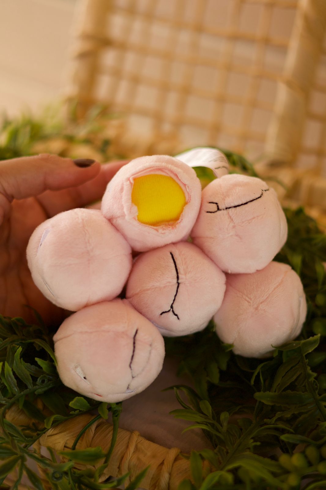 Pelúcia Pokemon Fit Exeggcute ORIGINAL
