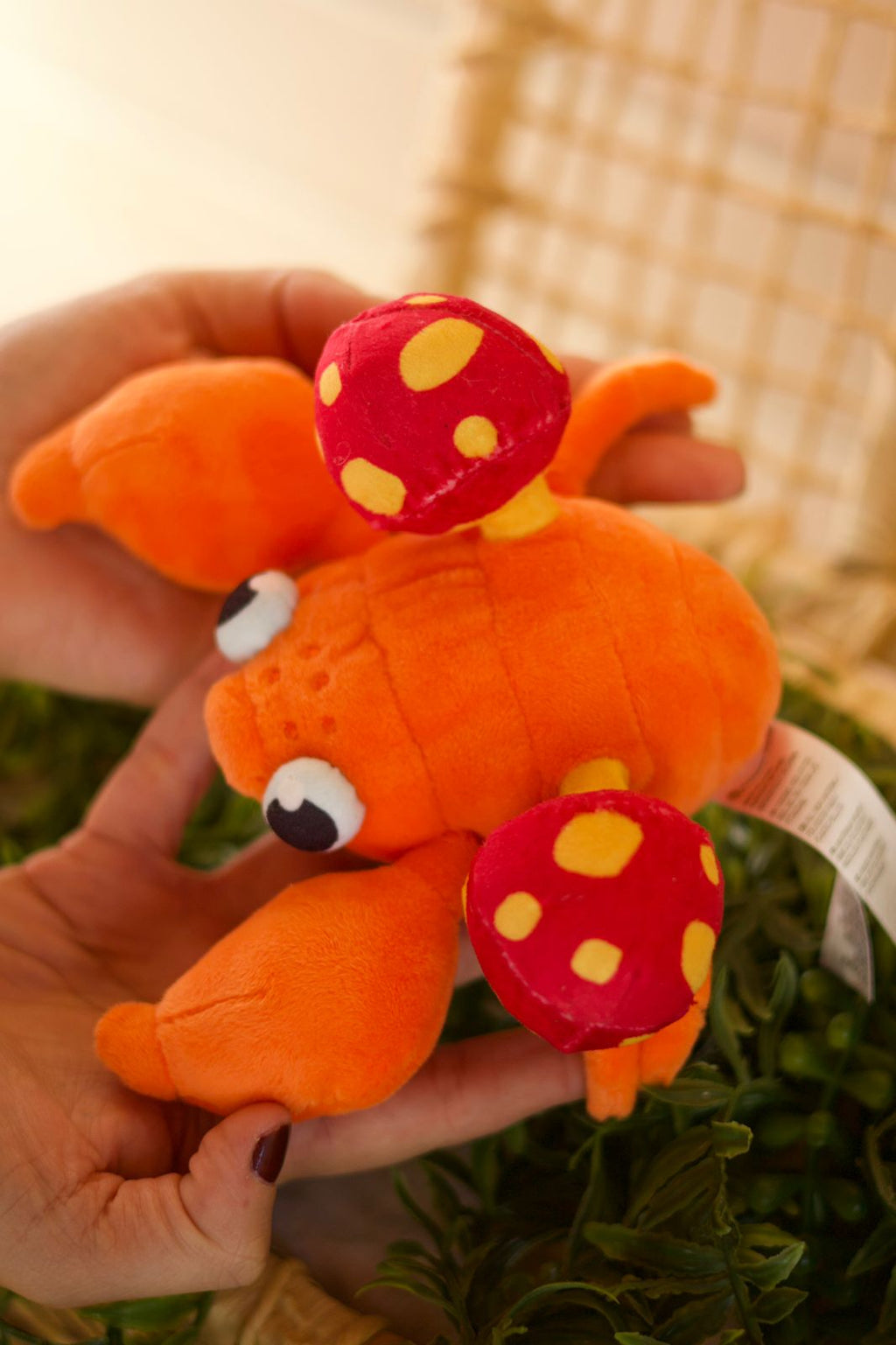 Pelúcia Pokemon Fit Paras ORIGINAL
