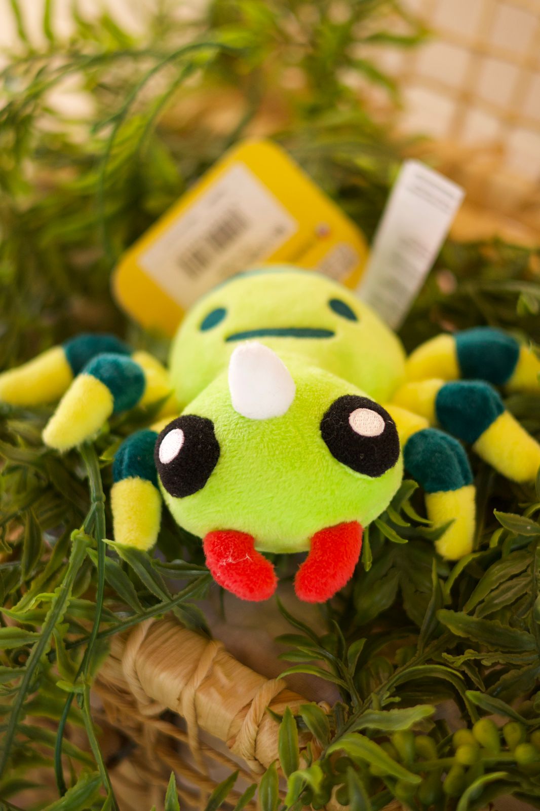 Pelúcia Pokemon Fit Spinarak ORIGINAL